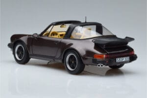 Porsche 911 964 Turbo Targa Hnědý Norev 1:18 187665 Kov – obrázek 7 z 8