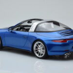 Porsche 911 991 4S Targa Modrý GT Spirit 1:18 - image 4 of 5