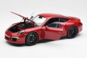 Porsche 911 991 Carrera GTS Carmine Červený Schuco 1:18 450039000 Kov – obrázek 2 z 8