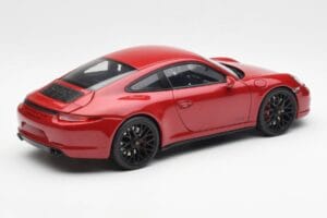 Porsche 911 991 Carrera GTS Carmine Červený Schuco 1:18 450039000 Kov – obrázek 3 z 8