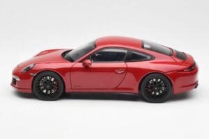 Porsche 911 991 Carrera GTS Carmine Červený Schuco 1:18 450039000 Kov – obrázek 4 z 8