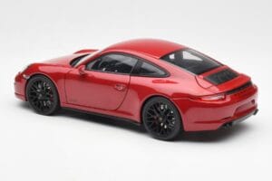 Porsche 911 991 Carrera GTS Carmine Červený Schuco 1:18 450039000 Kov – obrázek 7 z 8