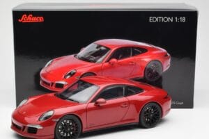 Porsche 911 991 Carrera GTS Carmine Červený Schuco 1:18 450039000 Kov – obrázek 8 z 8