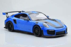 Porsche 911 GT2 RS 991.2 Weissach Package Modrý Černá Hořčíková Kola Minichamps 1:18 153068316 Kov – obrázek 4 z 6