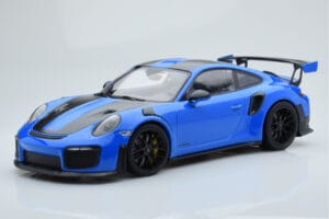 Porsche 911 GT2 RS 991.2 Weissach Package Modrý Černá Hořčíková Kola Minichamps 1:18 153068316