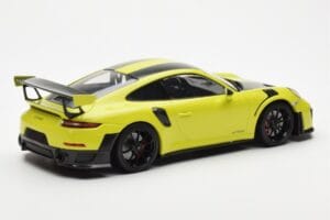 Porsche 911 991.2 GT2 RS Světle Zelený S Černými Magnéziovými Koly Minichamps 1:18 155068300 Kov – obrázek 2 z 6