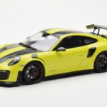 Porsche 911 991.2 GT2 RS Světle Zelený S Černými Magnéziovými Koly Minichamps 1:18