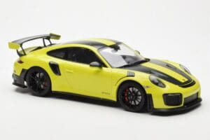 Porsche 911 991.2 GT2 RS Světle Zelený S Černými Magnéziovými Koly Minichamps 1:18 155068300 Kov – obrázek 4 z 6