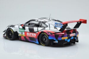 Porsche 911 GT3 R Iron Force by Ring Police #69 J. van Slooten / L. Luhr ADAC GT Masters 2018 Minichamps 1:18 153186969 Kov – obrázek 4 z 5