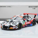 Porsche 911 GT3 R Iron Force by Ring Police #69 J. van Slooten / L. Luhr ADAC GT Masters 2018 Minichamps 1:18 - image 5 of 5