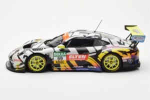 Porsche 911 991.2 GT3 R #69 Team Iron Force Racing Ring Police L. Luhr / M. Holzer ADAC GT Masters 2019 Minichamps 1:18 15319 – obrázek 3 z 6