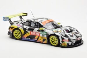 Porsche 911 991.2 GT3 R #69 Team Iron Force Racing Ring Police L. Luhr / M. Holzer ADAC GT Masters 2019 Minichamps 1:18 15319 – obrázek 4 z 6