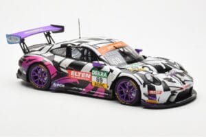 Porsche 911 991.2 GT3 R #69 Team Iron Force Racing Ring Police L. Luhr / J. Slooten ADAC GT Masters 2019 Minichamps 1:18 1531 – obrázek 6 z 6