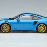 Porsche 911 991.2 GT3 RS Weissach Package Miami Modrý Zlatá Kola Minichamps 1:18 153068310 Kov - image 3 of 6