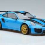 Porsche 911 991.2 GT3 RS Weissach Package Miami Modrý Zlatá Kola Minichamps 1:18 153068310 Kov - image 4 of 6