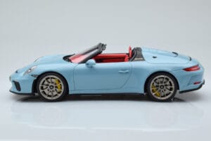 Porsche 911 991.2 Speedster Meissen Modrý GT Spirit 1:18 GT408 Pryskyřice – obrázek 3 z 6