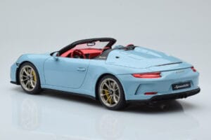 Porsche 911 991.2 Speedster Meissen Modrý GT Spirit 1:18 GT408 Pryskyřice – obrázek 5 z 6
