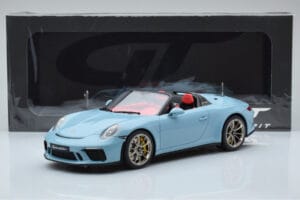 Porsche 911 991.2 Speedster Meissen Modrý GT Spirit 1:18 GT408 Pryskyřice – obrázek 6 z 6