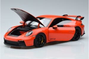 Porsche 911 992 GT3 Oranžový Norev 1:18 187300 Kov – obrázek 2 z 7