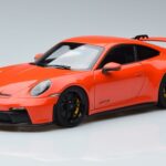 Porsche 911 992 GT3 Oranžový Norev 1:18 187300 Kov
