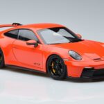 Porsche 911 992 GT3 Oranžový Norev 1:18 187300 Kov - image 5 of 7