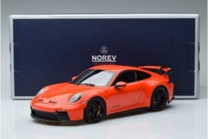 Porsche 911 992 GT3 Oranžový Norev 1:18 187300 Kov – obrázek 7 z 7