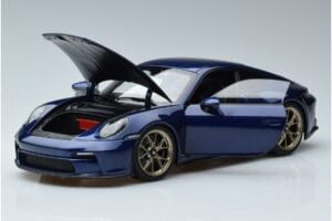Porsche 911 992 GT3 Touring Package Modrý Metalíza Norev 1:18 187302 Kov – obrázek 2 z 7