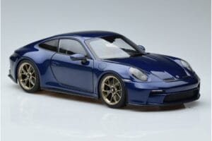 Porsche 911 992 GT3 Touring Package Modrý Metalíza Norev 1:18 187302 Kov – obrázek 5 z 7