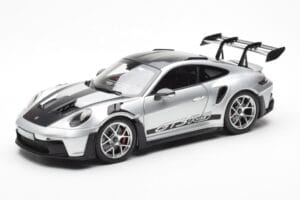 Porsche 911 992 GT3 Weissach Pack GT Stříbrný Metalíza Norev 1:18 187366