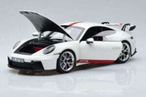 Porsche 911 992 GT3 Bílý Norev 1:18 187306 Kov – obrázek 2 z 7