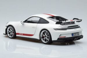 Porsche 911 992 GT3 Bílý Norev 1:18 187306 Kov – obrázek 6 z 7