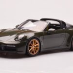 Porsche 911 992 Targa 4S Olivová Zelená GT Spirit 1:18