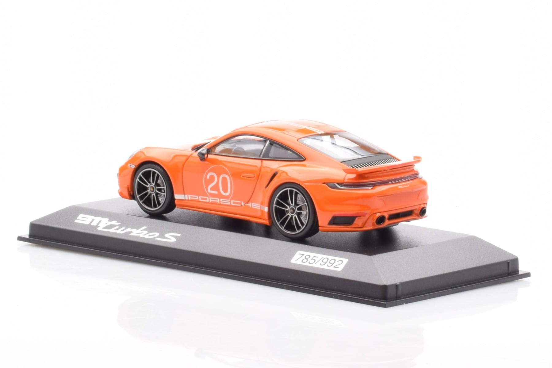 Porsche 911 992 Turbo S Gulf Oranžový Minichamps 1:43 WAP0209060N002 Kov – obrázek 3 z 4