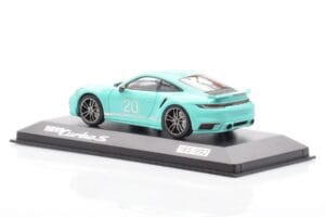 Porsche 911 992 Turbo S Mint Zelený Minichamps 1:43 WAP0209070N003 Kov – obrázek 3 z 4