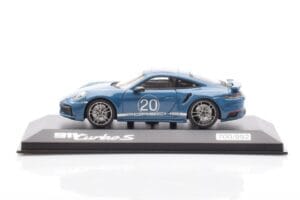 Porsche 911 992 Turbo S Oslo Modrý Minichamps 1:43 WAP0209050N001