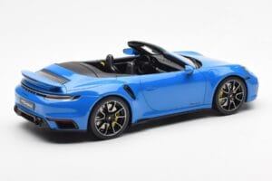 Porsche 911 992 Turbo S Shark Modrý GT Spirit 1:18 GT441 Pryskyřice – obrázek 2 z 6