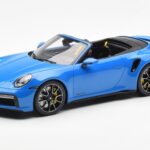 Porsche 911 992 Turbo S Shark Modrý GT Spirit 1:18 GT441