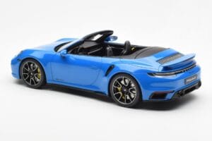Porsche 911 992 Turbo S Shark Modrý GT Spirit 1:18 GT441 Pryskyřice – obrázek 5 z 6