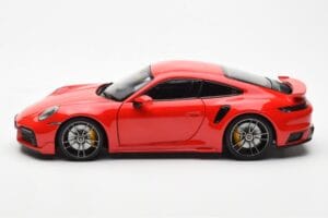 Porsche 911 992 Turbo S Sport Design Červený Minichamps 1:18 113069078 Kov – obrázek 4 z 8