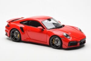 Porsche 911 992 Turbo S Sport Design Červený Minichamps 1:18 113069078 Kov – obrázek 6 z 8