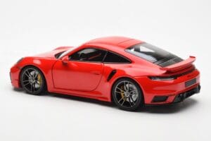 Porsche 911 992 Turbo S Sport Design Červený Minichamps 1:18 113069078 Kov – obrázek 7 z 8