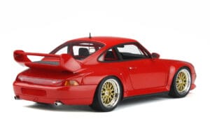 Porsche 911 993 Carrera 3.8 RSR Červený GT Spirit 1:18 GT366 Pryskyřice – obrázek 2 z 5