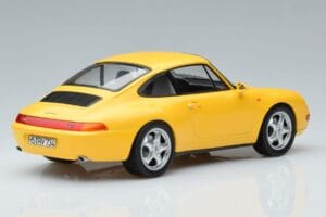 Porsche 911 993 Carrera Žlutý Norev 1:18 187596 Kov – obrázek 2 z 6