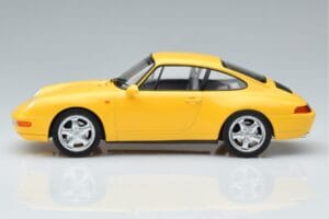 Porsche 911 993 Carrera Žlutý Norev 1:18 187596 Kov – obrázek 3 z 6