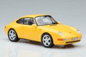 Porsche 911 993 Carrera Žlutý Norev 1:18 187596 Kov – obrázek 4 z 6