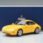 Porsche 911 993 Carrera Žlutý Norev 1:18 187596 Kov - image 6 of 6