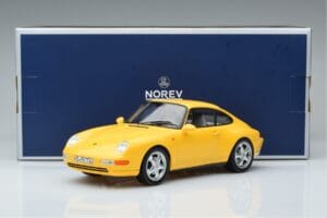 Porsche 911 993 Carrera Žlutý Norev 1:18 187596 Kov – obrázek 6 z 6