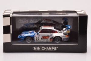 Porsche 911 993 GT2 #65 Roock Racing 24 Hours of Le Mans 1998 Minichamps 1:43 430986765 Kov – obrázek 4 z 4