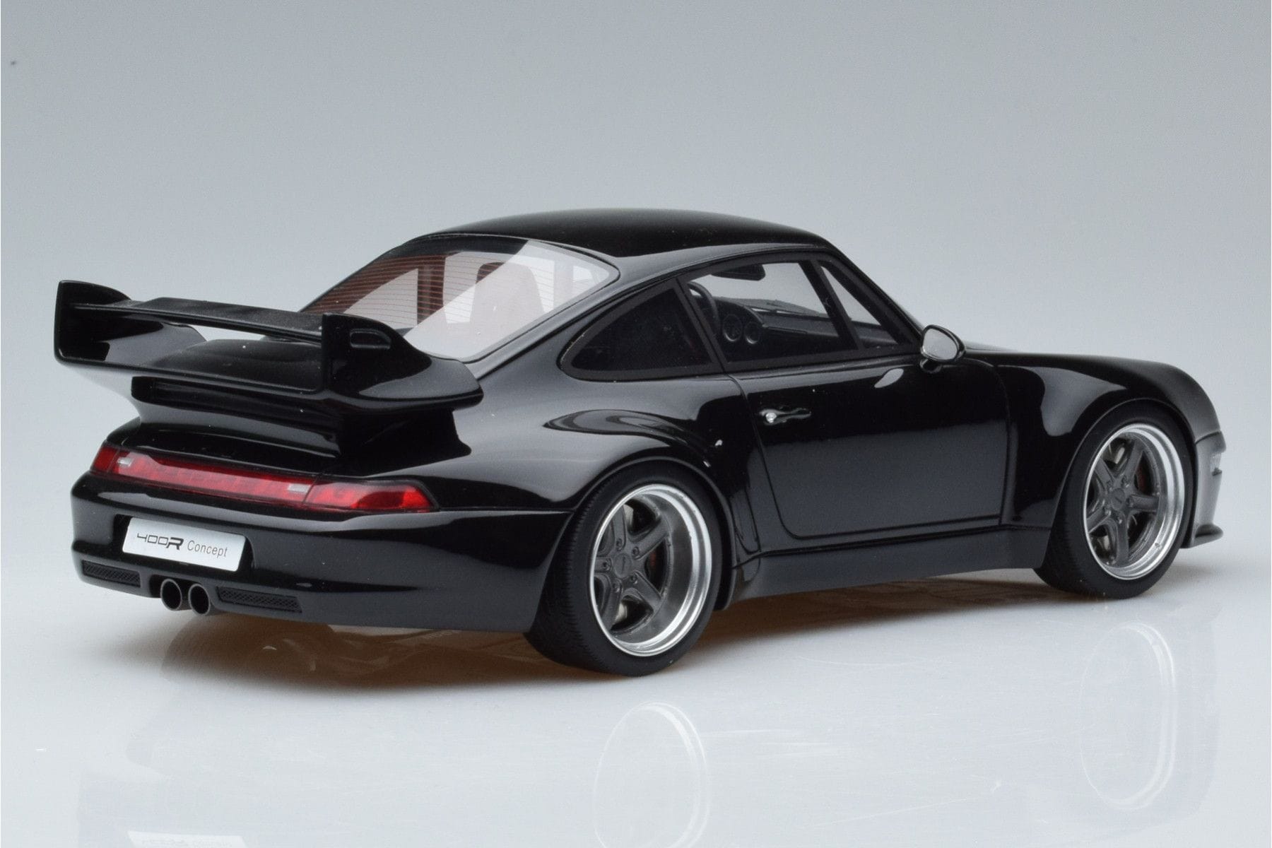 Porsche 911 993 Gunther Werks 400R Černý GT Spirit 1:18 KJ028 Pryskyřice – obrázek 2 z 6