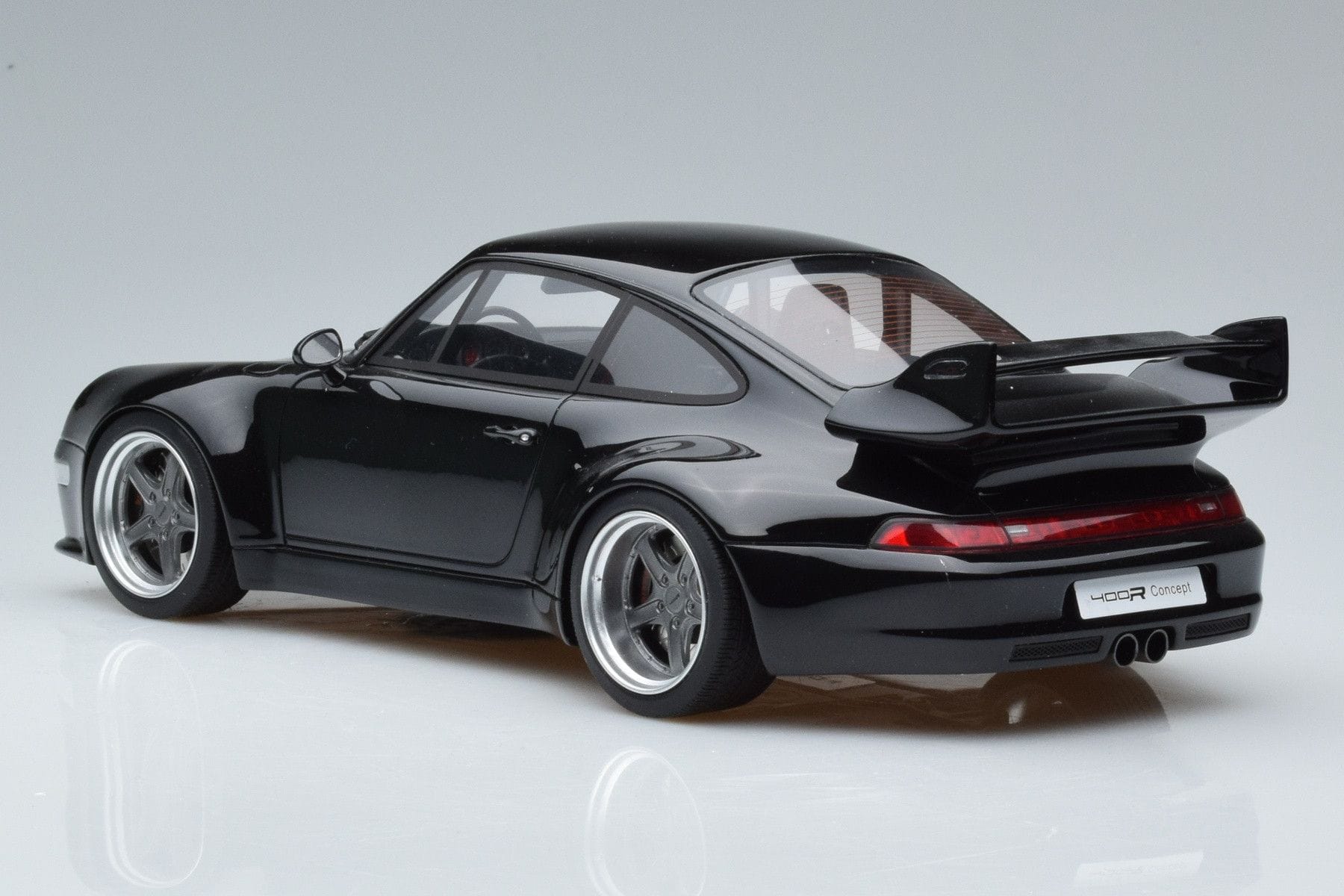 Porsche 911 993 Gunther Werks 400R Černý GT Spirit 1:18 KJ028 Pryskyřice – obrázek 5 z 6